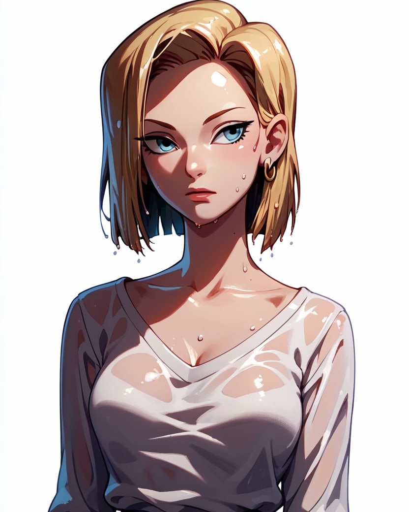 Android 18 Anime Style / Image Pack / 67 Pictures