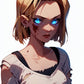 Android 18 Anime Style / Image Pack / 67 Pictures