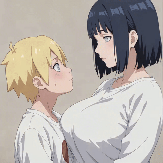Hinata and Boruto / Animation Image Pack / 10 Animated Pictures