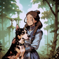 Katara with Animals / Image Pack / 40 Pictures