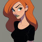 Kim Possible Cartoon Style / Image Pack / 60 Pictures