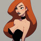 Kim Possible Cartoon Style / Image Pack / 60 Pictures