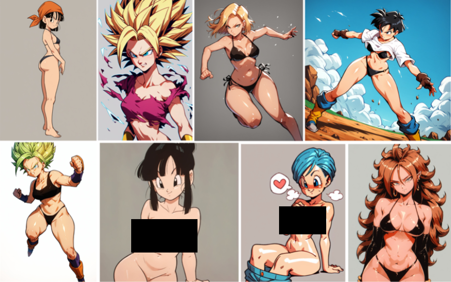 AI Prompts / Dragonball Art Style